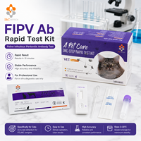 Kit de test rapide des anticorps pour la périarthrite périostite infectieuse féline (PIPI) – Cassette de diagnostic rapide FIPV Ab – Échantillon gratuit – Fournisseur OEM vétérinaire