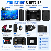 Pupitre DJ Portable avec Écran Vidéo Mural LED Indice de Protection IP65 pour Centres Commerciaux et Magasins de Détail