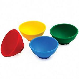 Multi-fuction Silicone <strong>Kitchen</strong> Daily Products <strong>Use</strong> Items Set of 4pcs Pinch Mini Bowl - Product Image 1