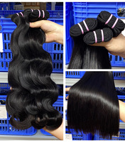 Cabello Virgen Remy Crudo Sin Procesar 2026, Venta al Por Mayor, Cabello Humano 100% Liso con Cutícula Alineada, para Mujeres