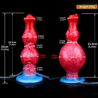 Vente en gros d'usine : Plug anal gonflable unisexe en forme de chien et de loup, avec grand bouton, en silicone souple, 100% étanche, pour éjaculation.