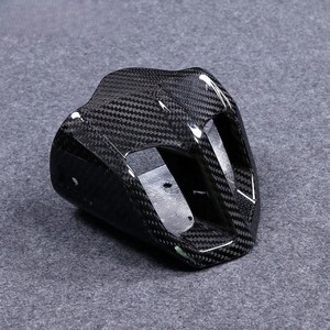 ฝาครอบปลายท่อไอเสียคาร์บอนไฟเบอร์แห้ง 3K สำหรับ BMW F900R F900XR 2020 2023 อุปกรณ์ตกแต่งรถจักรยานยนต์ - Product Image 4