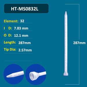 Puntas Mezcladoras Epoxi MC 0832, Boquilla Mezcladora Estática de 24 Elementos para Adhesivo, Dispensador de Pegamento de Cartucho Doble de 400/600 ml 1:1/2:1 - Product Image 2