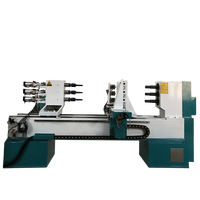 YN1503 JiNan haute qualité meilleur prix automatique deux têtes trois têtes CNC tour à bois outils Machine à vendre