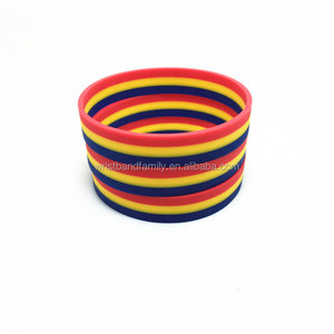 <strong>2026</strong> <strong>Trending</strong> <strong>Product</strong> Three Layers Romania Bracelet En Silicone Personnalisable - Product Image 5