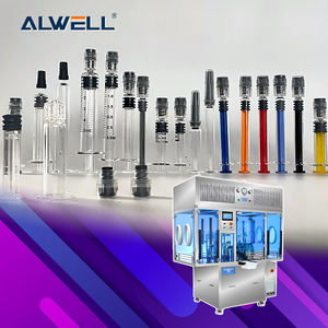 Máquina automática de llenado y sellado de jeringas de vidrio ALWELL de Shanghai, impulsada por motor eléctrico, alta productividad para productos químicos, 1 año - Product Image 1