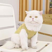Gilet rafraîchissant pour chien à livraison rapide, tissu doux et confortable, vêtements respirants pour animaux de compagnie, pour chats et chiens, gilets personnalisés pour chiens