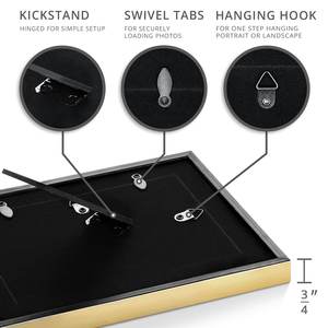 Marcos de Fotos Plegables Modernos y Clásicos de Plástico, Madera y MDF, Tamaño Personalizado, Venta al Por Mayor, Directo de Camboya, para Dormitorio y Sala de Estar - Product Image 4