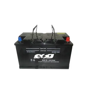 ESG कारखाने रिचार्जेबल सील 2v 12v 48v 50ah 80ah 100ah रखरखाव-मुक्त सूखी बैटरी नेतृत्व एसिड ऑटोमोबाइल बैटरी