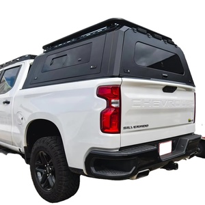 Toldo de Aluminio para Camioneta 4x4, Toldo Rígido Plegable para Camioneta <span class=keywords><strong>Chevrolet</strong></span> Silverado <span class=keywords><strong>2022</strong></span>+ - Product Image 1