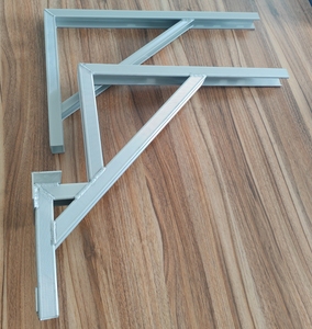 Support de <span class=keywords><strong>montage</strong></span> d'unité extérieure pour climatiseur en aluminium extrudé, soudé TIG, triangulaire, anticorrosion - Product Image 3
