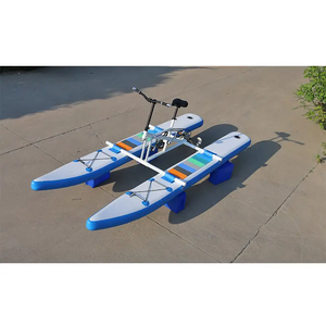 Vélo aquatique gonflable flottant pour une personne, bateau gonflable à pédales pour la <span class=keywords><strong>mer</strong></span>, <span class=keywords><strong>prix</strong></span> <span class=keywords><strong>de</strong></span> vente - Product Image 1