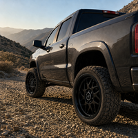 Nouvelles jantes tout-terrain 4x4, processus de forgeage et de fraisage, roues de qualité aérospatiale, 20 pouces, 6*139.7, jantes à bord profond, performance modifiée