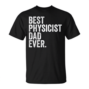 T-shirt « Meilleur papa physicien de tous les temps » pour cadeau pour les pères - Product Image 2