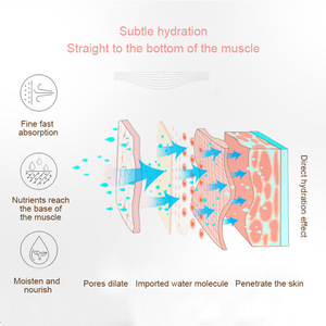 Pulverizador de niebla <span class=keywords><strong>facial</strong></span> eléctrico nano fino dispositivo de belleza motorizado Skin Steamer caliente y frío portátil alto 30ml instrumento redondeado - Product Image 4