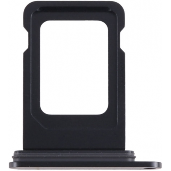 SIM Card Tray Replacement for 15 Pro/Max Black Aluminum Alloy