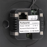 Panel de Pared Portworld Blanco YC-SM41P con Sistema Operativo Linux/Android 11/13 de 4 Pulgadas para Controlador de Automatización del Hogar Inteligente