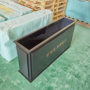 أثاث منزلي مستطيلي من الفولاذ المقاوم للصدأ حسب الطلب ، قطعة أرض خارجية من الشركة المصنعة بسعر الجملة - Product Image 4