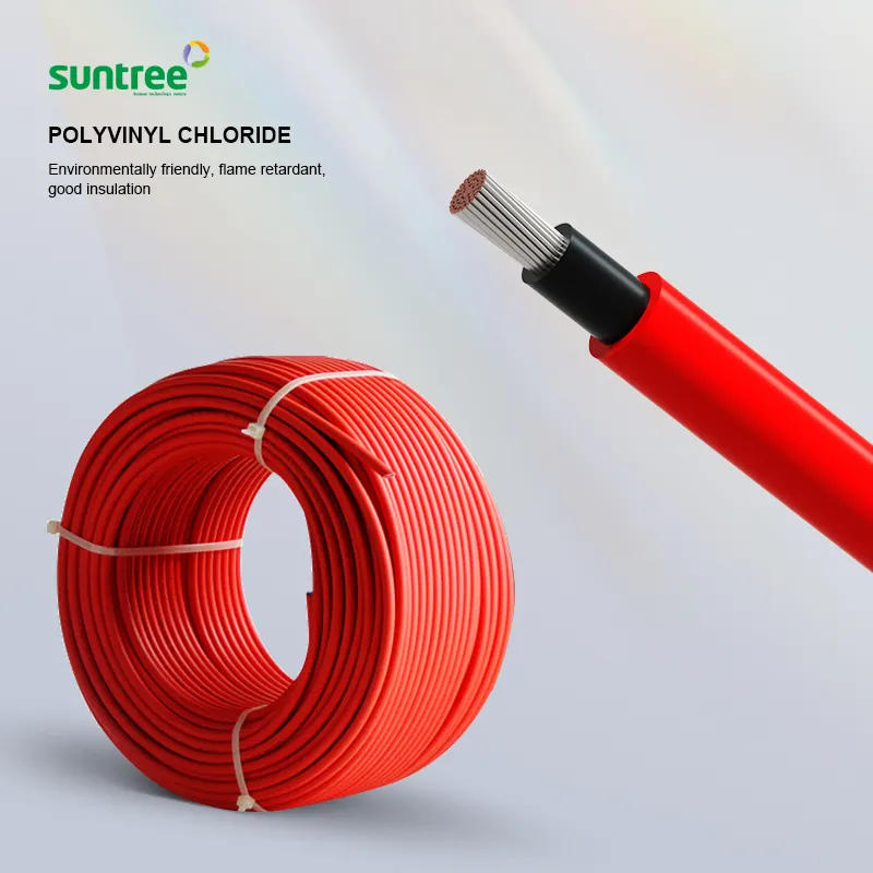 H1Z2Z2-K Suntree EM 50618 PV chaîne câblage TUV panneaux solaires thermique PV Dc cordon d'alimentation batterie câble fournisseur 1000v fabricant
