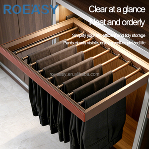 Organisateur de pantalons <span class=keywords><strong>pour</strong></span> armoire, <span class=keywords><strong>support</strong></span> de rangement <span class=keywords><strong>pour</strong></span> pantalons, étagère de penderie <span class=keywords><strong>pour</strong></span> pantalons - Product Image 2