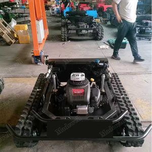 Tracteur à chenilles avec chargeur frontal et moteur, largeur de coupe de 30 pouces, tondeuse à gazon télécommandée - Product Image 2