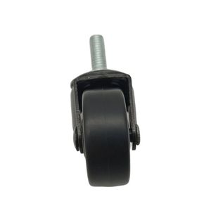 40x16 Mét Đen PP chủ đề thân xoay Caster bánh xe <span class=keywords><strong>1</strong></span>.5 inch Caster bánh xe cho công nghiệp Caster bánh xe - Product Image 6