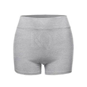 Shorts de cycliste tendance à taille haute, respirants, en tissu extensible doux, décontractés, parfaits pour la salle de sport, la course à pied, le yoga - Product Image 2