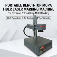 Machine de marquage au laser à fibre portable 20W/30W/50W pour la gravure de l'acier inoxydable, du fer, de l'aluminium et de tous les autres matériaux métalliques