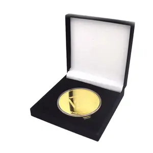 Dubai souvenir coin shinny plated gold silver coin hydraulic mirror effect commemorative plated rose gold coin capsule