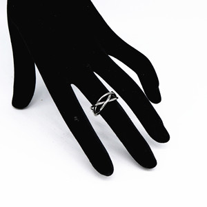 yunnique Open Geometric <b>Ring</b> 316 Stainless Steel Simple Design for Men and Women Jewelry Gift - Product Image 5