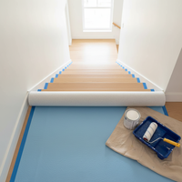 Rouleau de protection de sol RenovationTips, toile de protection pour peintre
