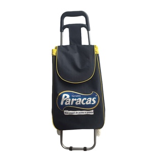 <span class=keywords><strong>Chariot</strong></span> <span class=keywords><strong>de</strong></span> courses pliable portable en acier avec sac, capacité 50 kg, personnalisable, du fabricant - Product Image 5