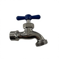 Robinet d'extérieur en alliage de zinc 1/2 pouce, très vendu pour le commerce international, robinet de jardin pour machine à laver