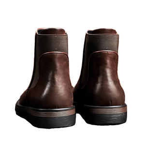 Nouvelles Chaussures Homme Tendance à Bout Pointu en Cuir de Vachette Gaufré Imperméables pour l'Automne – Style Décontracté et Professionnel - Product Image 2