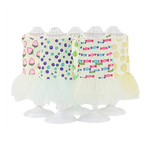 Vestido ligero de verano para mascotas, falda tutú estilo princesa para perros pequeños, ropa para perros Bichon Frise Teddy, traje de verano - Product Image 5