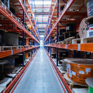 مصنع الجملة صناعة رفوف الصلب بالسيارة والرفوف مستودع الثقيلة البليت التخزين الأرفف - Product Image 3