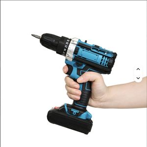 Taladro de Impacto Inalámbrico Portátil de 18V/21V, Juego de Herramientas Multifuncional, Kits de Destornilladores CR-21, Taladro Eléctrico de Velocidad Variable - Product Image 1