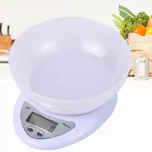 Hot selling easy to use home 5kg 1g accuracy capacity Battery Powered Kitchen Food Scales
