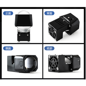 เลนส์ LED ขนาดเล็กทรงสี่เหลี่ยมขนาด<span class=keywords><strong>1.5</strong></span>นิ้วสำหรับไฟหน้าลำแสงต่ำเมทริกซ์สูงและเลนส์โปรเจคเตอร์ LED สองดวงดีไซน์ใหม่ - Product Image 6