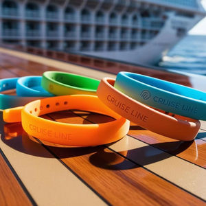 Bracciale Nfc programmabile braccialetto personalizzato da indossare Nfc Chip regolabile Nfc215 bracciale Nfc Silicone Qr braccialetto Qr - Product Image 6