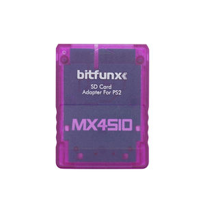 レトロゲームアクセサリー Bitfunx MX4SIO SIO2SD アダプター SD・microSDゲームカードリーダー PS2 PlayStation 2用 - Product Image 1