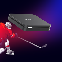 Boîtier TV Android 12.0 Quad Core X96Q OEM en gros pour streaming, ROM double bande 2.4G/5GHz, télécommande vocale BT5.0