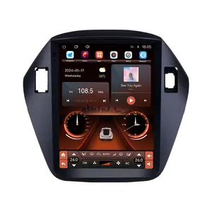 Mode Stijl 10.4 Inch Multimedia Gps Android 13 Auto Stereo Radio Video Afspelen Auto Spelen Voor Hyundai Ix35 2010-2015 Hoge Versie