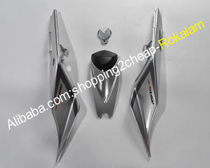Pour Aprilia <span class=keywords><strong>RSV4</strong></span> 1000 2016 2017 RS V4 16 17 18 gris argent moto Kit de rechange carénage - Product Image 4