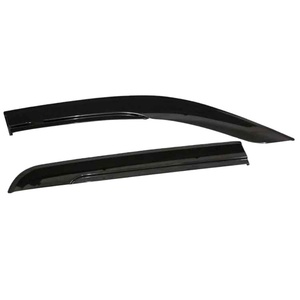 KQD Vente en gros Déflecteur de vent pour vitres de voiture, garniture décorative en PC, pare-soleil pour Honda Fit 2013-ON - Product Image 6