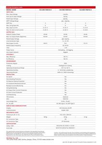 Onduleur triphasé DC/AC pour chaîne de panneaux solaires IP66 40/50/60kW, entrée max. 1100V, rendement 98,7%, garantie 5 ans pour utilisation solaire - Product Image 5