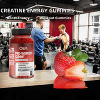 OEM Creatine Monohydrate Permen Kunyah untuk Olahraga 60 Buah Umur Simpan 18 Bulan Penyimpanan Kering Energi Tahan Lama yang Ditingkatkan untuk Wanita Hamil