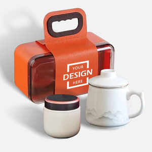 Mid-Autumn <b>Festival</b> Corporate Tea Set <b>Gift</b> Box - Product Image 1