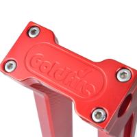 Goldfire 8 inci Pengangkat Setang Motor Aluminium Kickback Challenger Hitam Pullback Fit