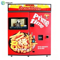 Distributeur automatique de frites françaises fraîches en 36 secondes, distributeur de collations chaudes sans personnel, pour usage commercial